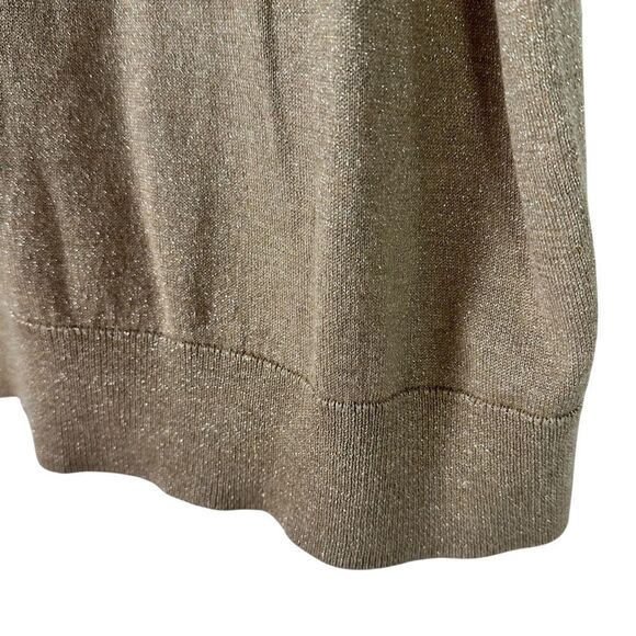 Talbots Gold Shimmer Twin Tank Sweater Set size 2X - Picture 6 of 10